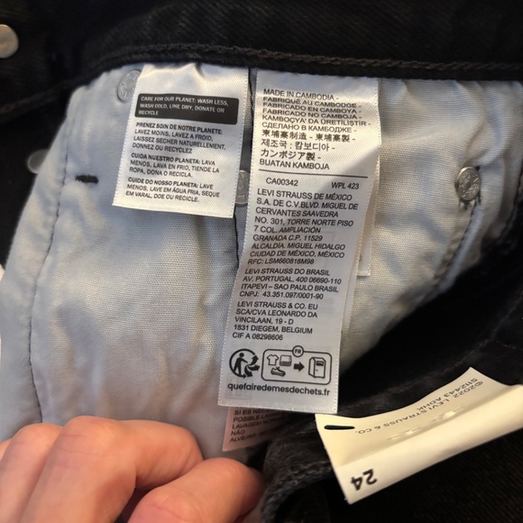 NWT Levi’s 501 shorts size: 24 - Picture 5 of 10